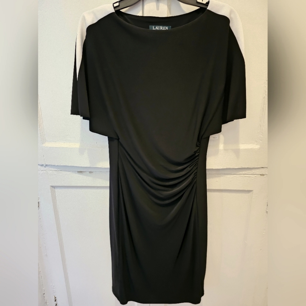 Ralph Lauren Black and White Dress Size 4